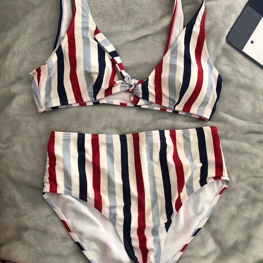 Stripe Bathing suit